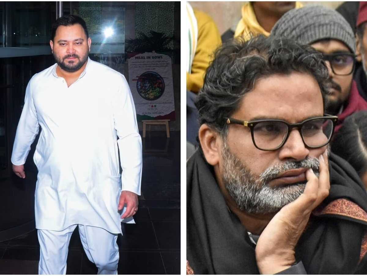 तेजस्वी यादव का प्रशांत किशोर पर तंज, वैनिटी वैन में एक्टर बैठते हैं